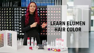 Learn About Elumen Permanent OxidantFree Hair Color  Goldwell Education Plus [upl. by Notnilk]