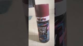 Spray paint review  asmr SP242 anti rust brown [upl. by Hulburt755]