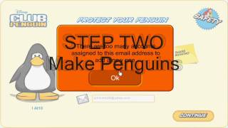 Club Penguin How to Make and Form Formation Bots [upl. by Kristian]