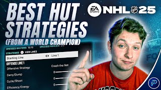 BEST HUT STRATEGIES IN NHL 25 FROM A WORLD CHAMPION [upl. by Lam]