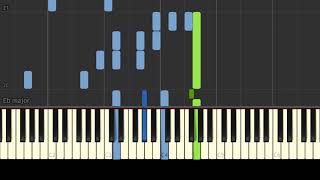 Falvo  Dicitencello Vuie  Easy Piano Music  EASY SLOW [upl. by Amari]