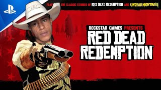 Red Dead Redemption Uma trocação de tiro e vaquinhas fofinhas🤠🔥 [upl. by Haughay]