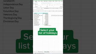 Calculate WORKDAYS Like a Pro in Excel [upl. by Lenwood]