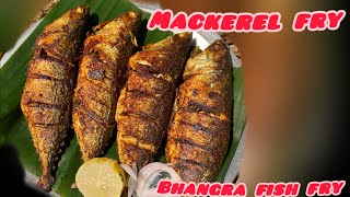 Simple Goan Mackerel fish fry bhagda fish fry [upl. by Nylirehc330]