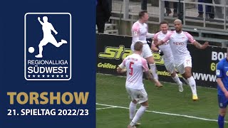 Torshow 21Spieltag Regionalliga Suedwest [upl. by Rudyard377]