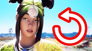 Fortnite Billie Eilish Trailer REVERSED [upl. by Kassandra913]