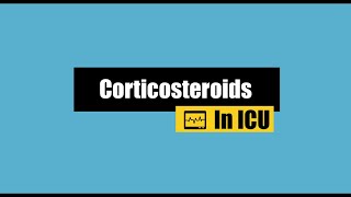 Corticosteroids in ICU [upl. by Lejeune]