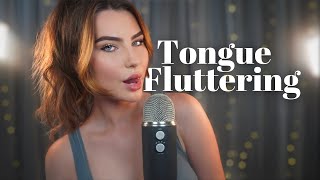 ASMR Worlds Fastest Tongue Fluttering ✮⋆˙ [upl. by Valenba]