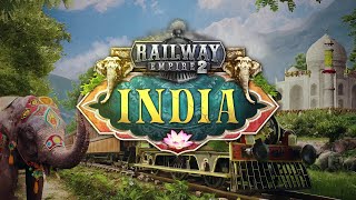 Railway Empire 2  quotIndiaquot Release Trailer 20241015 [upl. by Ocirred491]