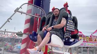 Cheboygan County Fair with Derek on the Top Gun ride [upl. by Held]