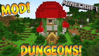 DUNGEONS EPICAS Minecraft 1171 MOD AWESOME DUNGEONS [upl. by Aiym]