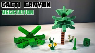 Cacti Canyon Plants Tutorial  LEGO Minecraft Dungeons [upl. by Aneekal]