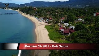 Maenam 01 2017  Koh Samui  Thailand  overflown with my drone [upl. by Neelik]