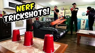 NERF TRICKSHOTS [upl. by Carothers815]