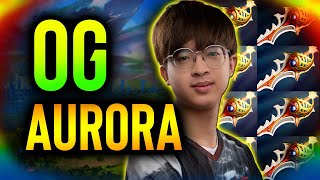 OG vs AURORA  8 RAPIERS  GROUP STAGE 2  DREAMLEAGUE SEASON 22 DOTA 2 [upl. by Odarbil260]