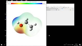 Gaussian 09W Tutorial 1 Running a simple Gaussian Calculation  FMO cal  ESP [upl. by Marzi]