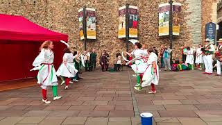 Morris Dancers at Cardiff CastleCastell Caerdydd [upl. by Neyugn665]