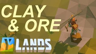 YLANDS  HOW TO FIND CLAY AND ORE [upl. by Maxima]