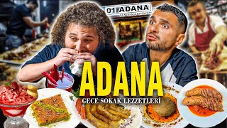 ADANA GECE SOKAK LEZZETLERİNİ DENEDİK  wbicimali [upl. by Halik]