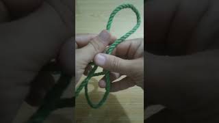 Genius Knot Idea For Grabbing Things knot craft diy knotskills [upl. by Omik938]