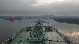 MT Capt Gregory Transiting Bonny River OutboundUnder Pilotage Please like share amp subscribe [upl. by Idnic724]