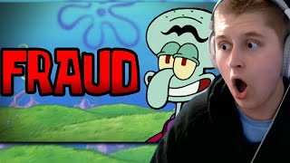 SPONGEBOB CONSPIRACY 1 The Squilliam Theory REACTION [upl. by Arondel]