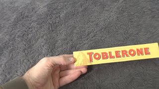 Mondelez Toblerone Tone Milk Chocolate 100g Unboxing and Test [upl. by Margaret189]