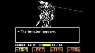 Undertale Undyne the Undying Battle A Battle Against a True Hero [upl. by Huntingdon]