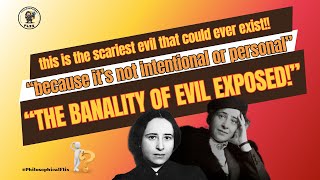 The Controversial Theory of Evil by Hannah Arendt [upl. by Evin]