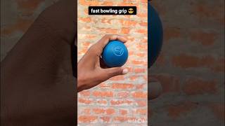 Fast Bowling Grip 💥 fastbowling shorts grip shortsfeed tips youtubeshorts [upl. by Studnia]