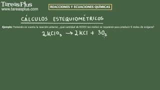 Reacciones Químicas Estequiometría [upl. by Atsyrc]