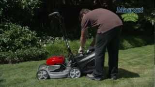 Masport Lawnmowers Handle Lift System [upl. by Leith]