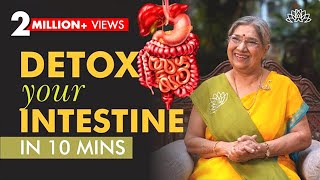 How to Cleanse Intestine Naturally at Home with these Asanas  Detox Digestive System Home Remedies [upl. by Eirolav781]