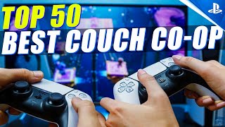 50 BEST COUCH COOP PS5 amp PS4 GAMES 2024 [upl. by Kolnick]