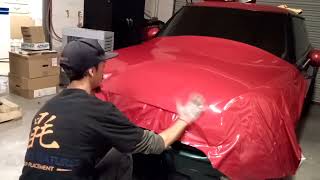 MDWrapz  MINI COOPER HOOD WRAP [upl. by Kubetz]