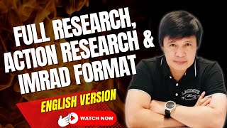 FULL RESEARCH ACTION RESEARCH amp IMRAD FORMAT [upl. by Noby]