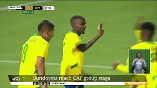 Sport  Mamelodi Sundowns progresses to the CAF Champions League group [upl. by Ahsiekahs]