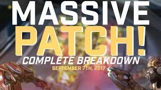 Halo Wars 2  THE BIGGEST PATCH LIST WEVE EVER SEEN  Complete Note Breakdown P1 [upl. by Santini]