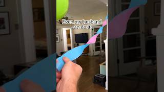 🎉 Use a chopstick and rubber bands to help easily roll out streamers partyideas party birthday [upl. by Ennaus]