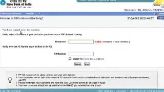 Create SBI Internet Banking Account Online for First Time [upl. by Yeorgi]