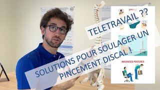 Comment soulager un pincement discal [upl. by Wettam859]