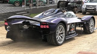 GOODWOOD FOS 2024  Hypercars Arrived  Pagani  Aston Martin Valkyrie  F1  Alpine Alpenglow [upl. by Sitoel]