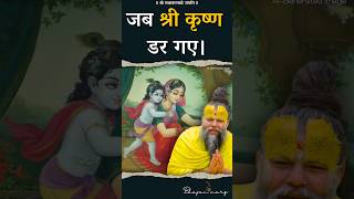 जब श्री कृष्ण डर गए। premanandjimaharaj bhajanmarg [upl. by Avrenim]