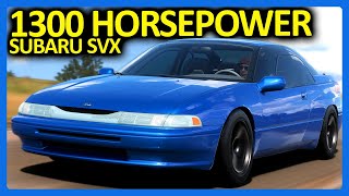 Forza Horizon 5  The WEIRDEST Subaru FH5 Subaru SVX [upl. by Perrine138]