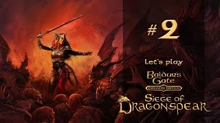 Baldurs Gate EE Siege of Dragonspear 2  Niefortunne przypadki Safany [upl. by Curkell]