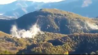 Terremoto in Italia la scossa più forte in diretta dalle montagne 30102016 Earthquake in Italy [upl. by Sregor]