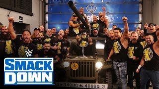 Triple H Shawn Michaels amp Road Dogg ride Team NXT into battle SmackDown Nov 22 2019 [upl. by Inot]