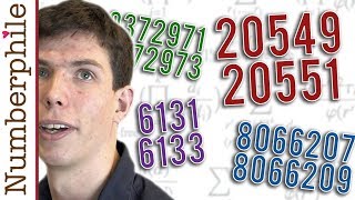 Twin Prime Conjecture  Numberphile [upl. by Rehttam]