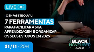 7 ferramentas para facilitar a sua aprendizagem e organizar os seus estudos em 2025 [upl. by Magdalene]