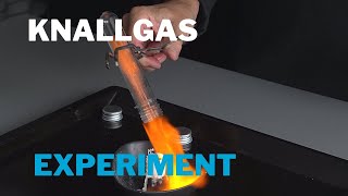 Knallgas mit Hausmitteln  Experiment mit Bumms  Gefährlich [upl. by Toolis]